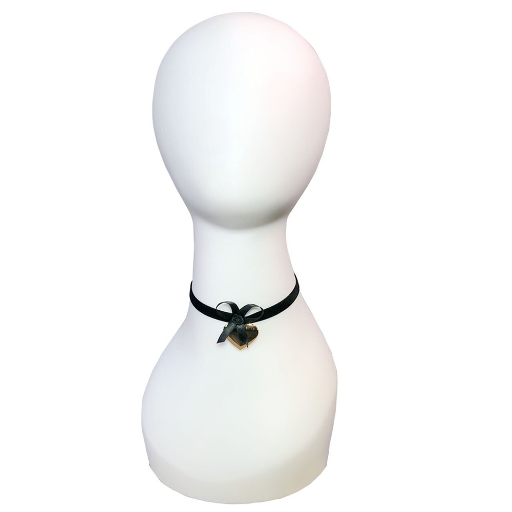 Madame Bovary heart locket choker Nwt